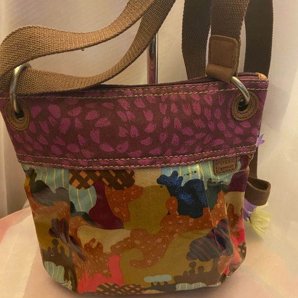 Multicolored fossil bag - Picture 1 of 11